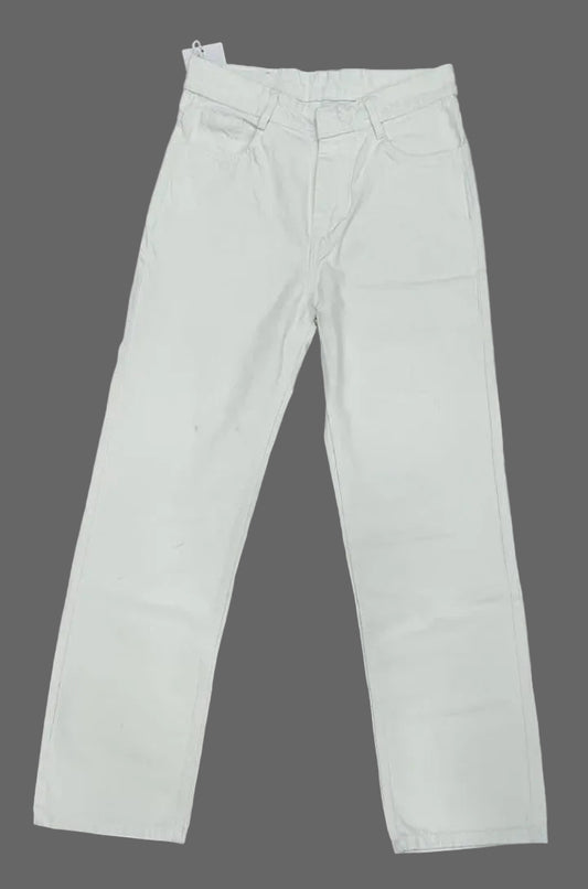 Jeans Relaxed fit White