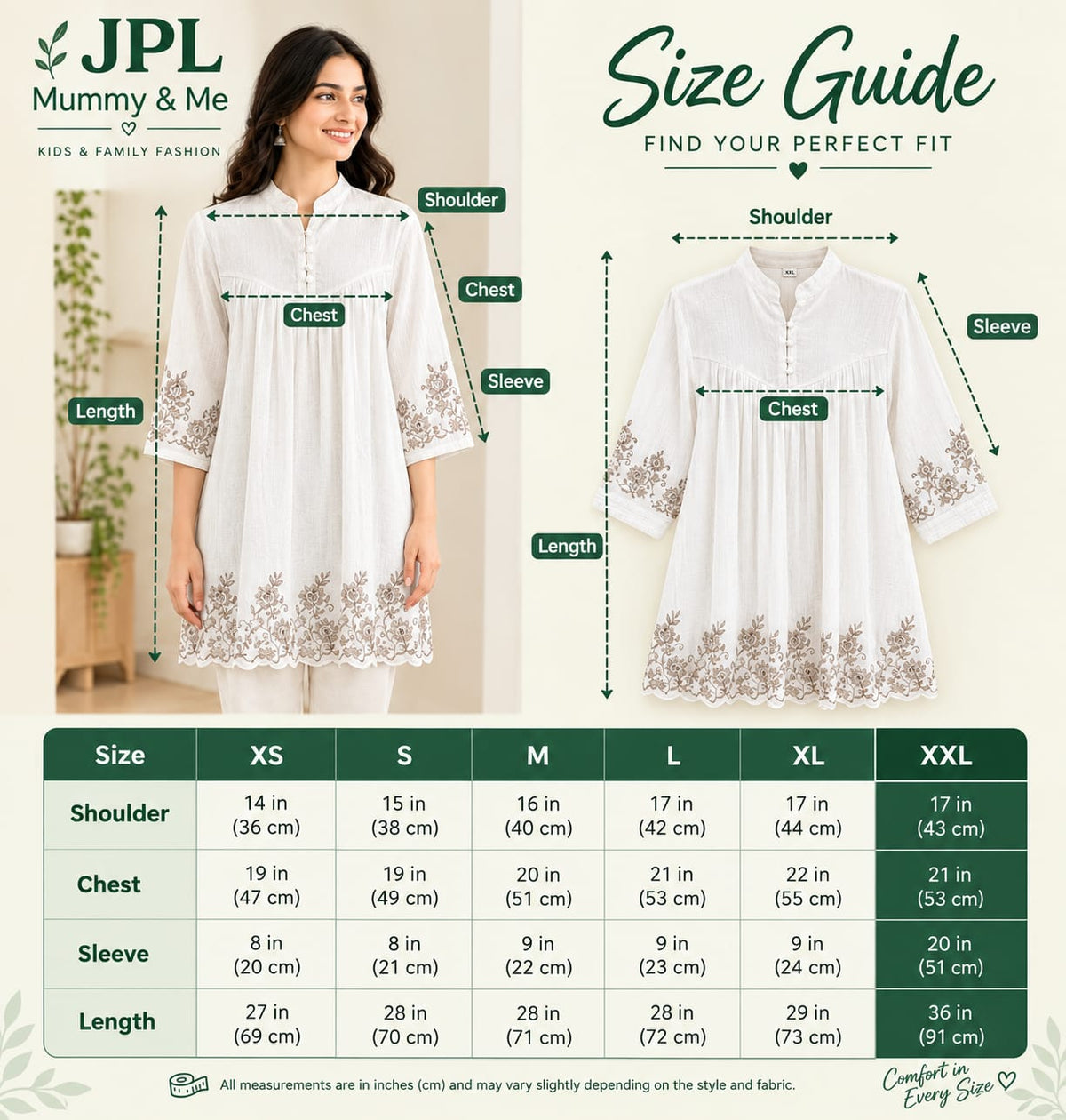 SAGE BLOOM - Signature White Floral Embroidered  Dress