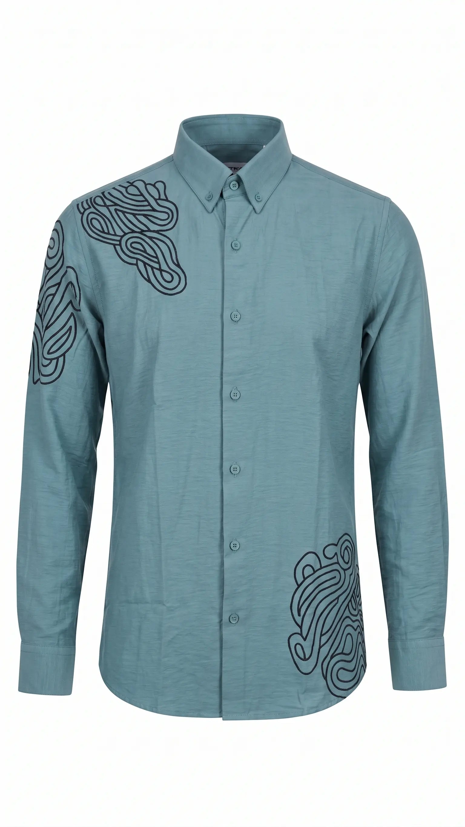 Graphic Printed Full Sleeve Casual Shirt
