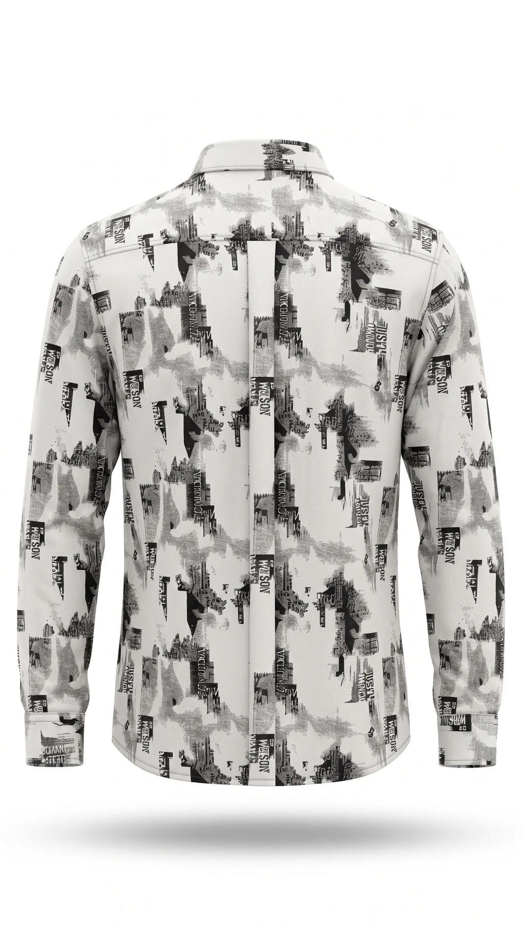 snow white black and white graphic print