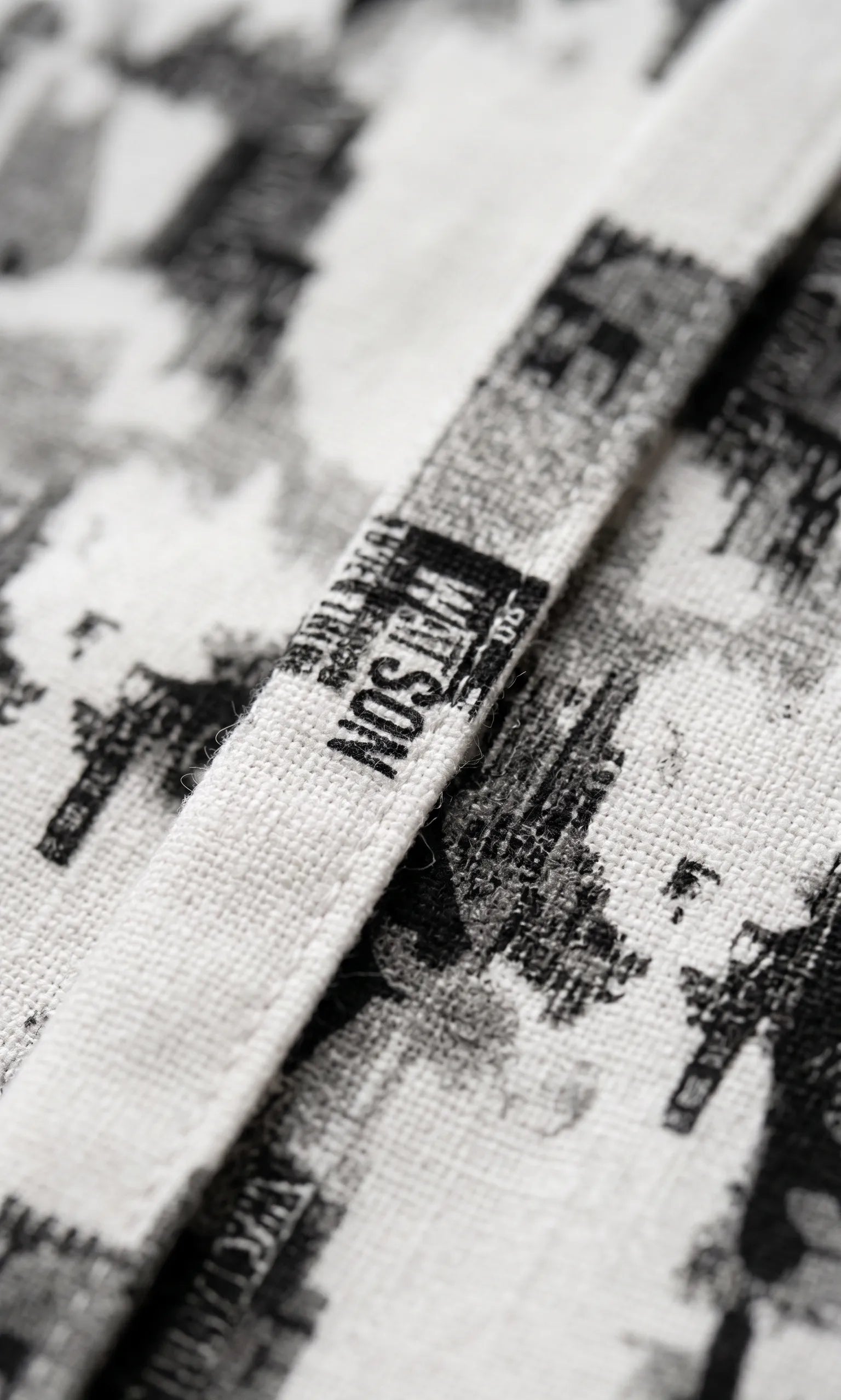 snow white black and white graphic print