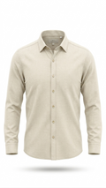 Neutral beige full hand shirt free size