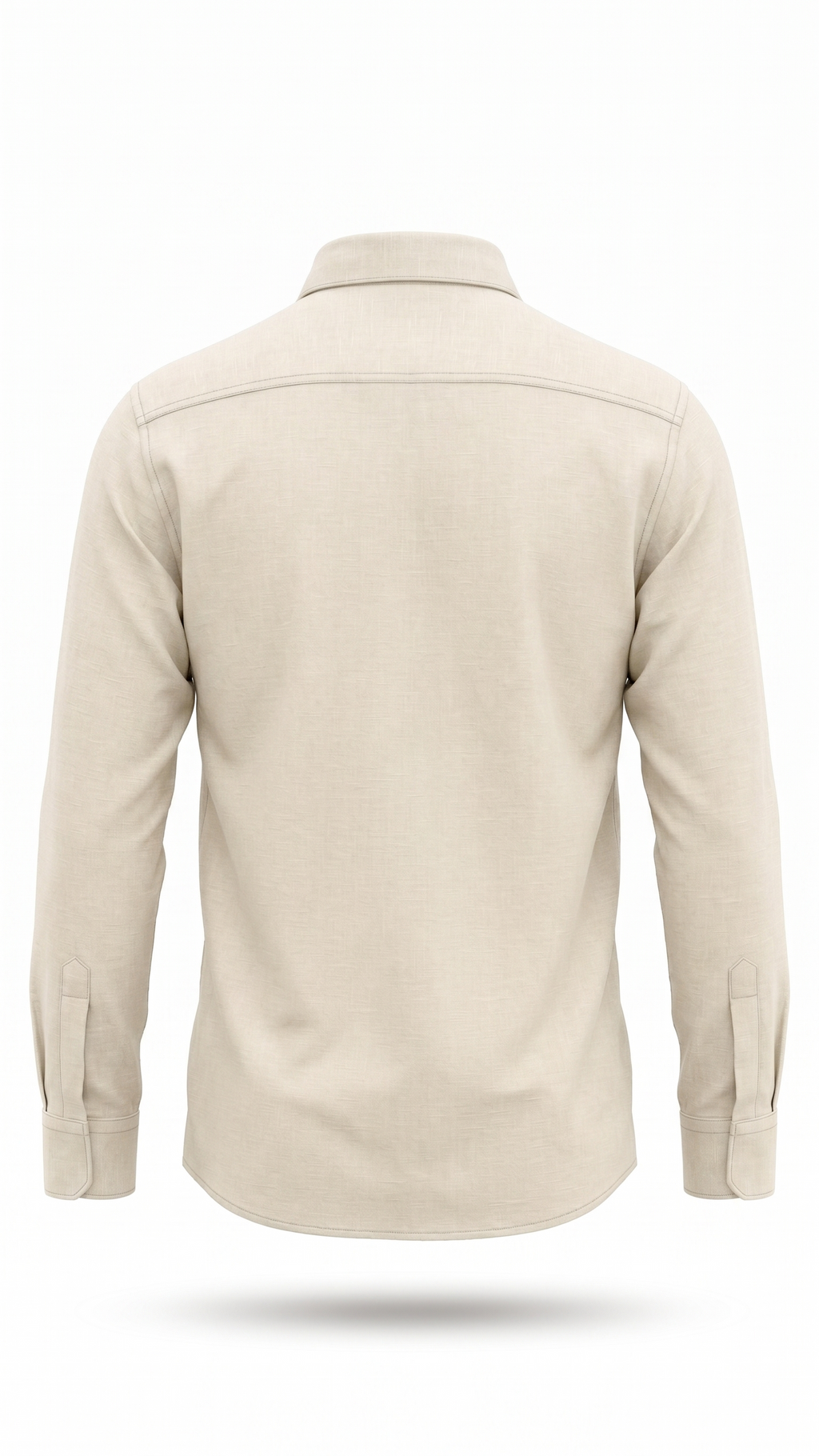 Neutral beige full hand shirt free size