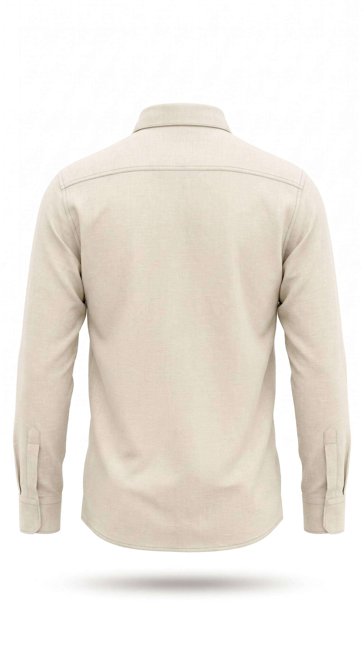 Neutral beige full hand shirt free size