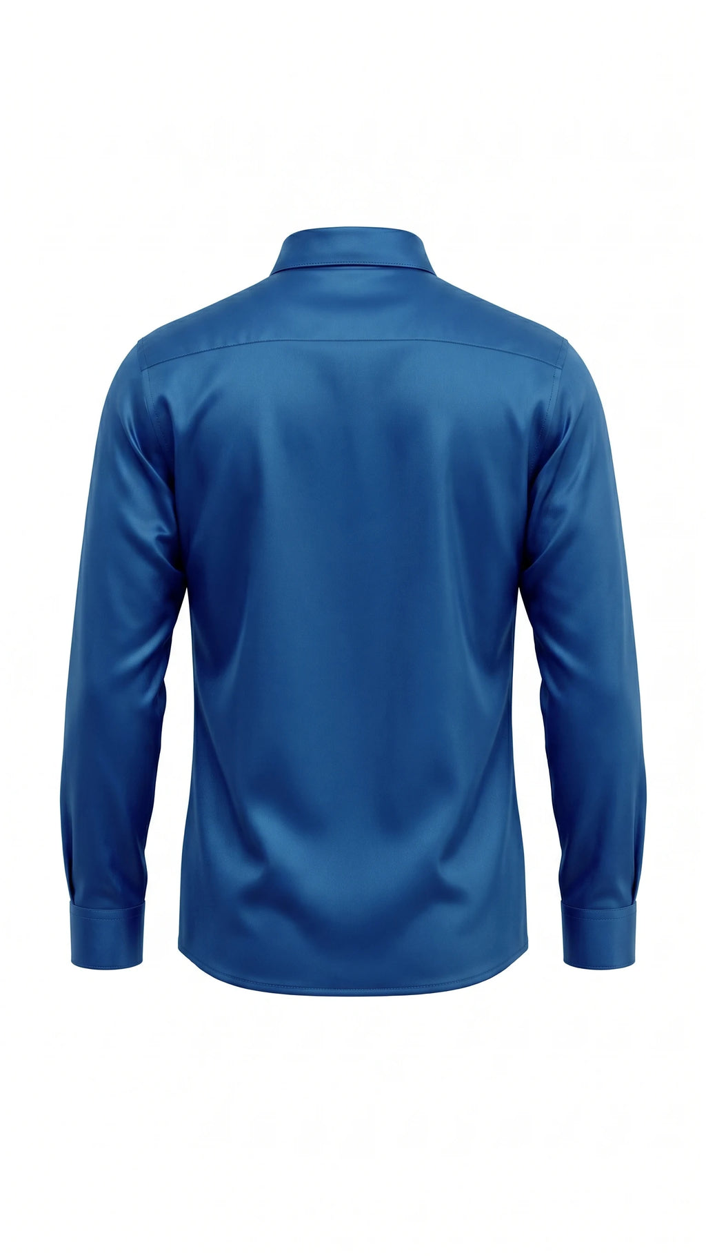 Royal Blue Premium Satin Finish Full Sleeve Shirt