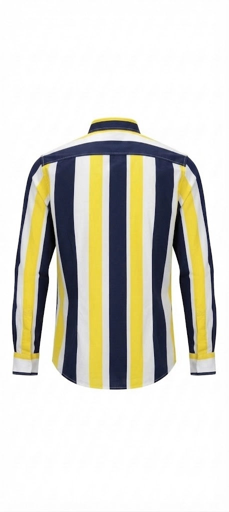 Vertical Striped Casual Shirt