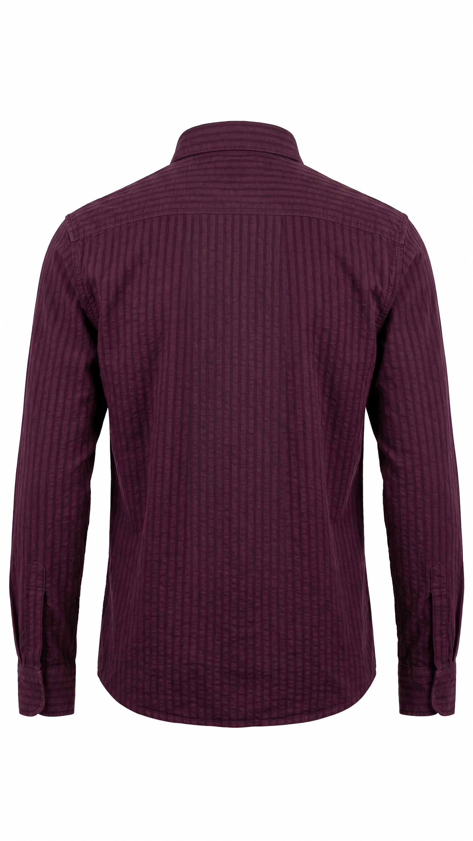 Deep Burgundy Texture Shirt
