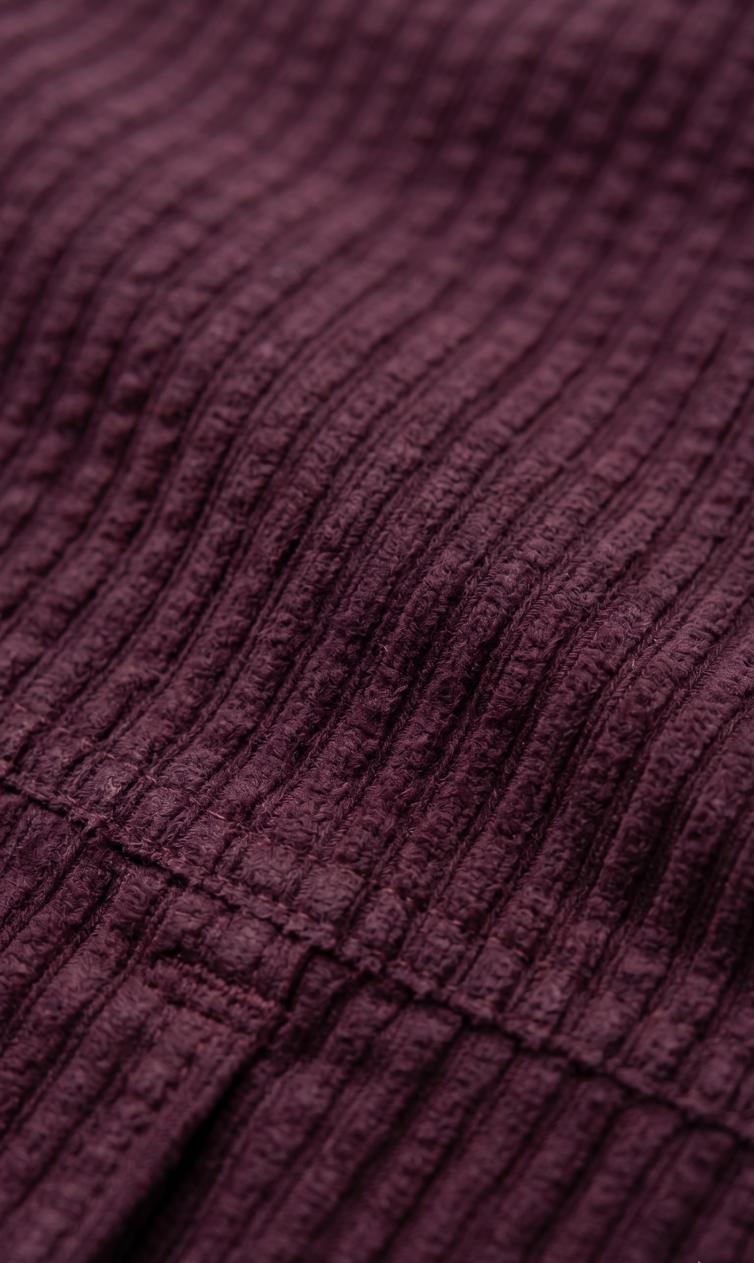 Deep Burgundy Texture Shirt