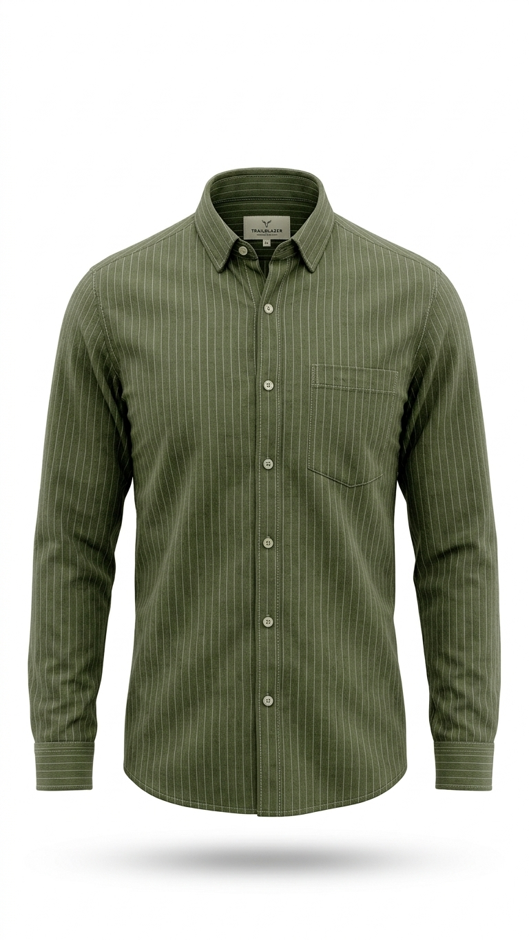 Earthy Forest Vertical Shirt