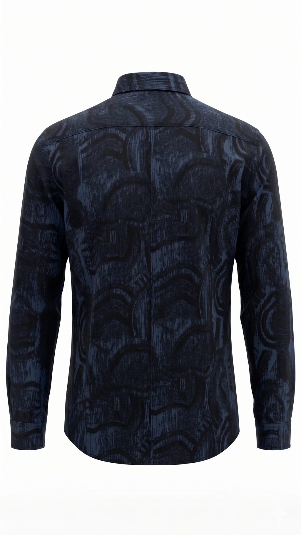 The Brushstroke Night  Check Shirt