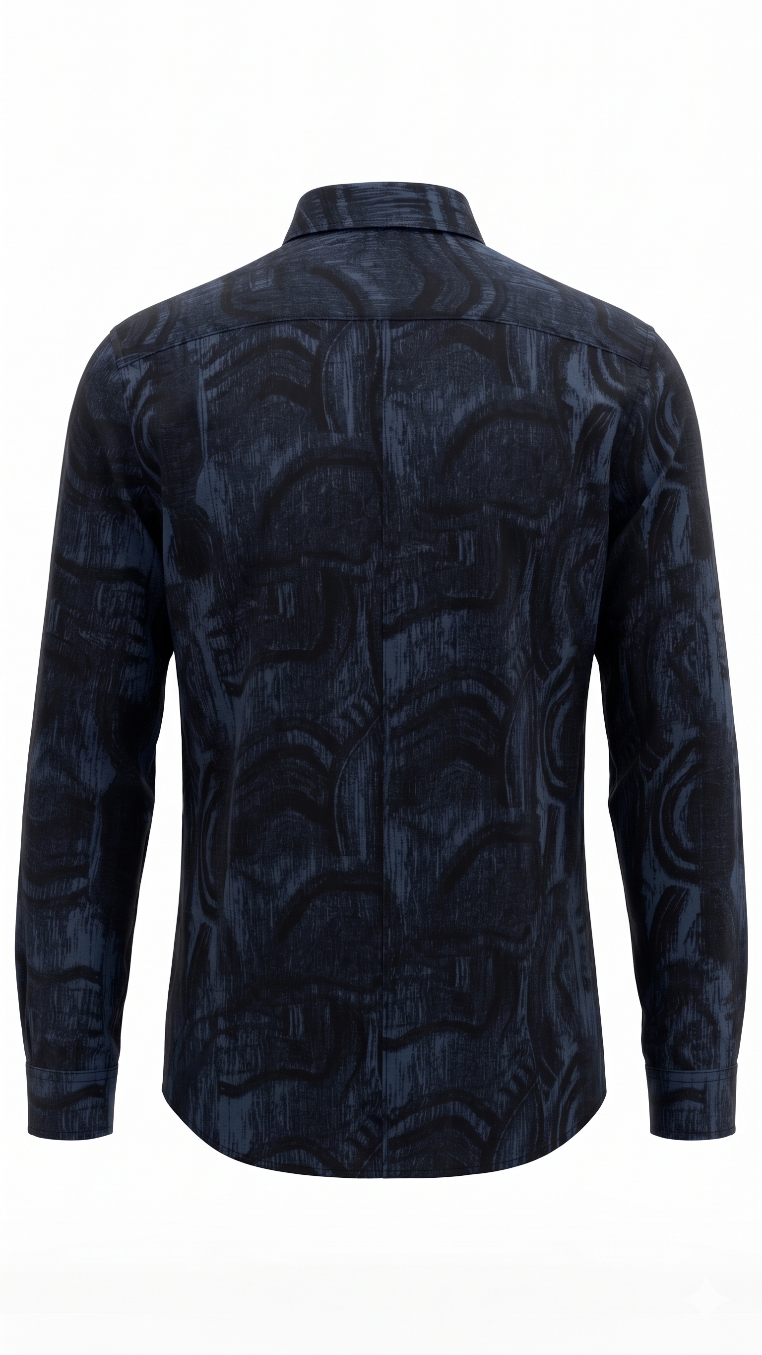 The Brushstroke Night  Check Shirt