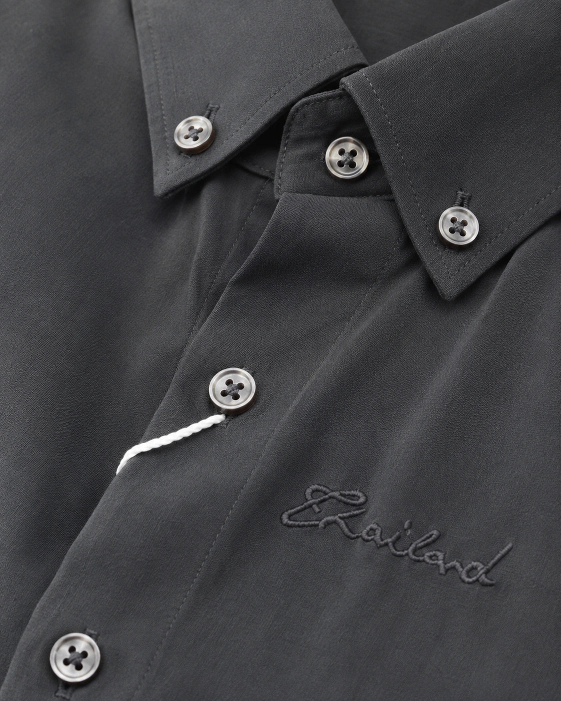 Men's Charcoal Grey Casual Shirt – Full Sleeves