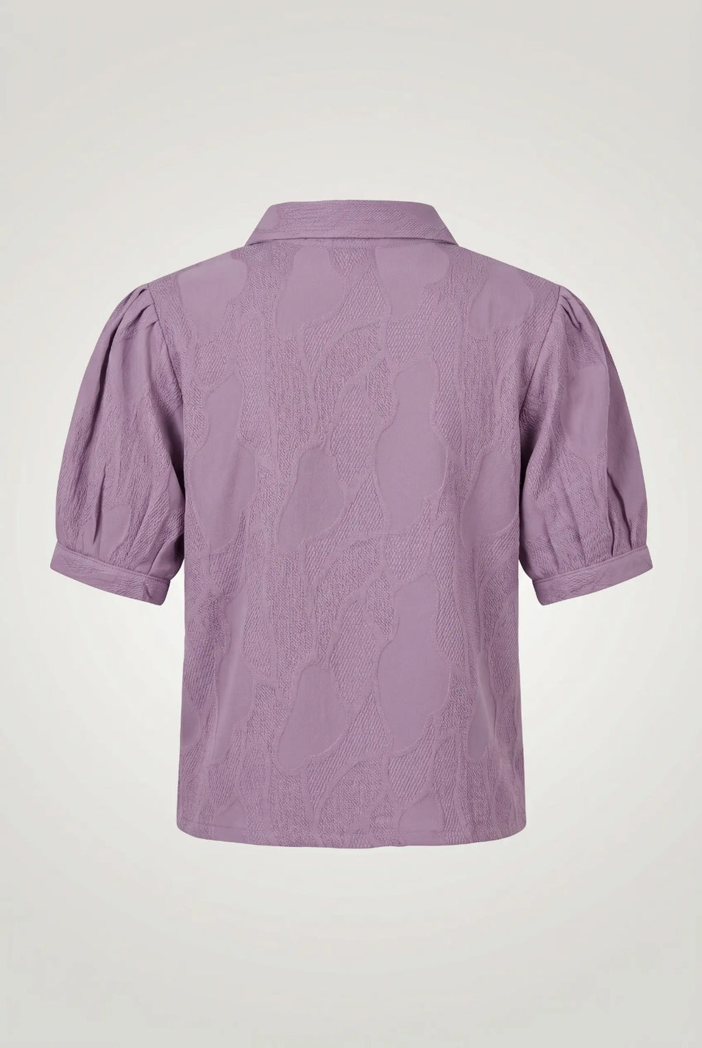 Charming Mauve Rick-Rack Short Top