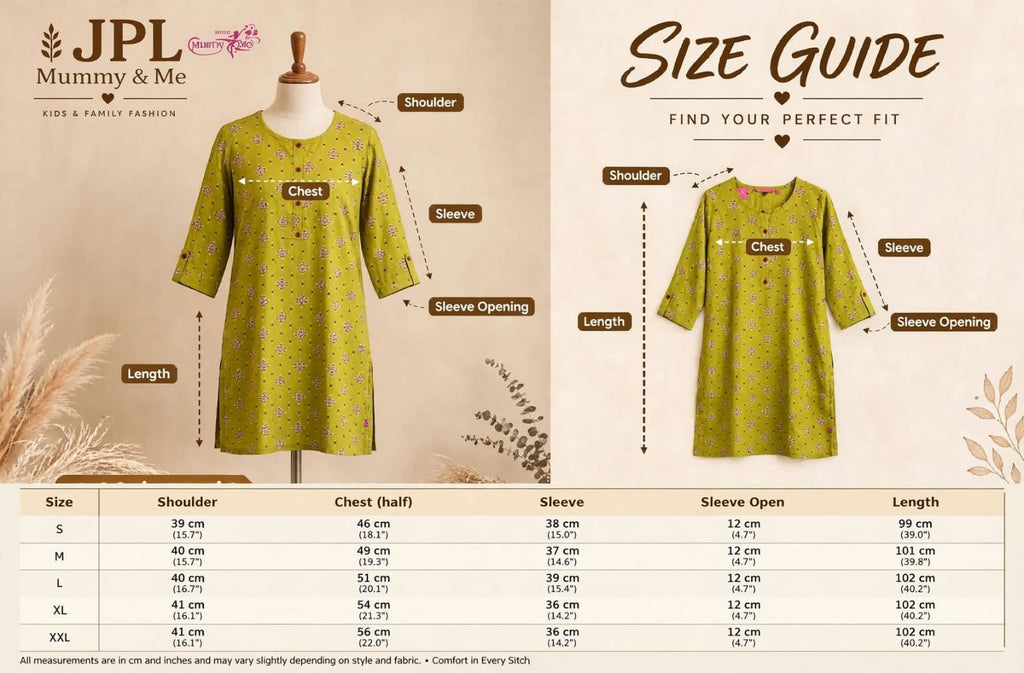LIME MUSTARD GREEN KURTA 3/4 SLEEVE  50% OFF