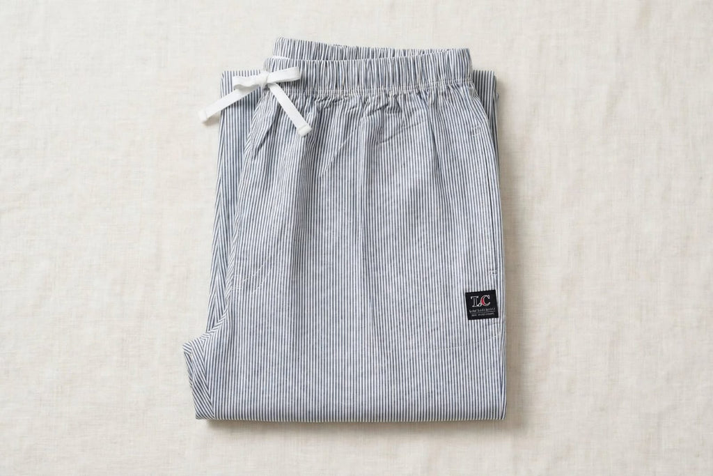 WOMEN STRIPED  PURE COTTON LOUNGE PANTS