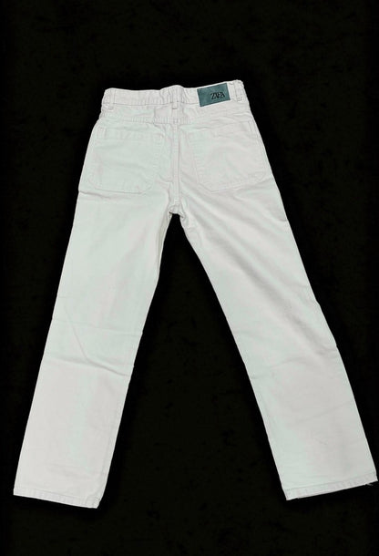 Jeans Relaxed fit White