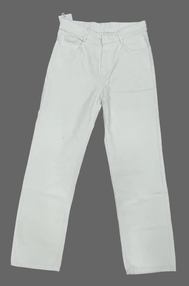 Jeans Relaxed fit White
