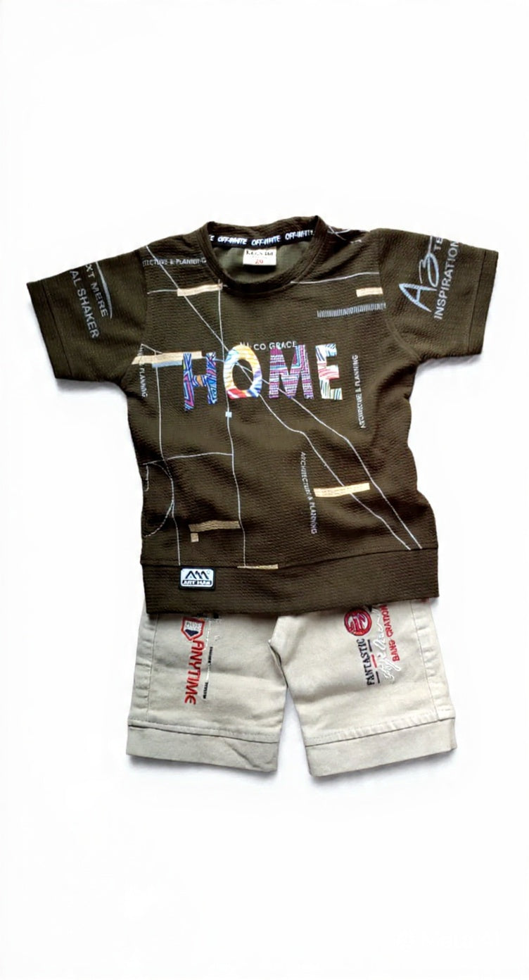 T-Shirt and Shorts